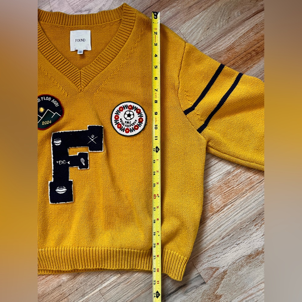 Found Patchwork Sweater - image 5